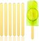 30-Piece Acrylic Cakesicle Popsicle Sticks – Reusable Gold Plastic Sticks for Cakesicles, Cake Pops, and Ice Cream, 4.5" Sticks in Bulk for Home Baking, Candy, Gifts, and Parties